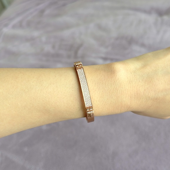 swarowski Accessories - Swarowski rose gold bracelet